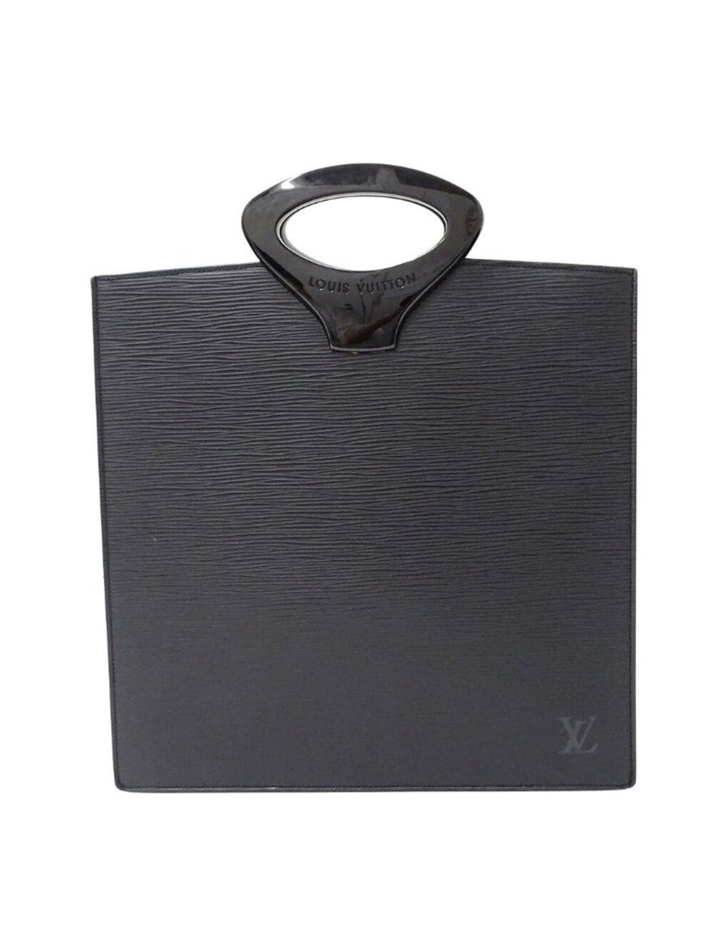 Louis Vuitton Bag Handbag Epi Leather Ombre Noir Black Handle